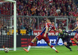 رابرت لواندوفسکی|بایرن مونیخ 2-1 ولفسبورگ / بوندسلیگا