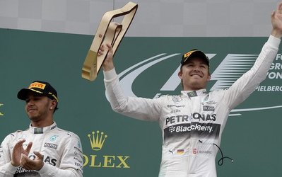 روزبرگ برنده مسابقات اتومبیلرانی جایزه بزرگ اتریش شد