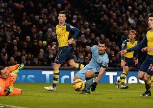 سرخیو آگیرو|منچستر سیتی 0 - 2 آرسنال / لیگ جزیره