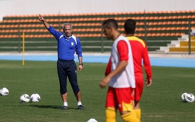 اولین تمرین تیم ملی امید در آنتالیا برگزار شد