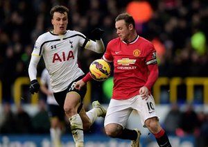 وین رونی|تاتنهام 0 - 0 منچستر یونایتد / لیگ جزیره