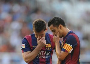 ژاوی - لیونل مسی