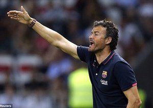 لوئیس اِنریکه|بارسلونا 1-1 نیس / دیدار دوستانه