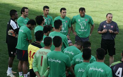 درخشان مجوز حضور خبرنگاران در تمرینات را صادر کرد