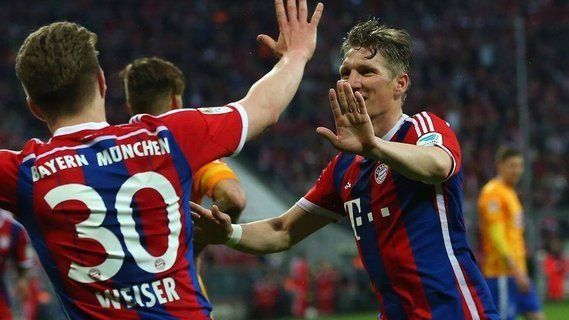 بایرن مونیخ 1 - 0 هرتابرلین/هفته سی و ام بوندسلیگا/گل مسابقه