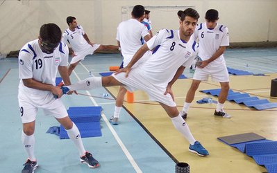 گزارش تصویری | تمرین تیم ملی فوتبال ایران در اردوی امارات
