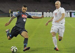 عکس العمل بازیکن ناپولی|ناپولی 6 - 2 هلاس ورونا / سری آ