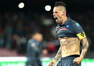 مارک همشیک|ناپولی 2 - 2 اینترمیلان / سری آ