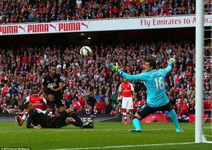 دنی ولبک|آرسنال 2 - 2 هال سیتی / لیگ جزیره