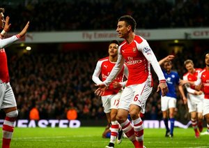 لورن كوشيلنی|آرسنال 2 - 1 لیستر سیتی / لیگ جزیره