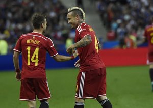 راجا ناينگولان|فرانسه 3 - 4 بلژیک / دیدار دوستانه