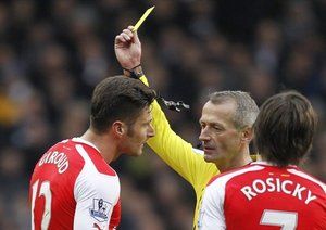 اليوير ژیرود|تاتنهام 2 - 1 آرسنال / لیگ جزیره