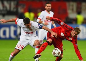 ژرمی تولالان|باير لوركوزن 0 - 1 موناکو / لیگ قهرمانان