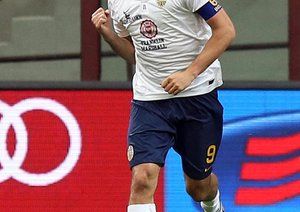 لوکا تونی|میلان 2 - 2 هلاس ورونا / سری آ