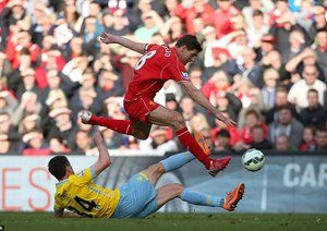 استیون جرارد|لیورپول 1 - 3 کریستال پالاس / لیگ جزیره