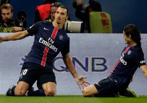 زلاتان ایبراهیموویچ|پاریس سن ژرمن 2 - 1 المپیک مارسی / لوشامپیونه