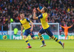 آرون رمزی|بِرنلی 0 - 1 آرسنال / لیگ جزیره