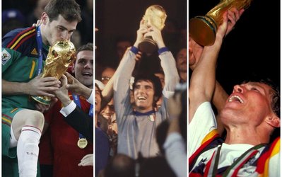 معرفی کاپیتان های تیم های قهرمان در ادوار گذشته جام جهانی
