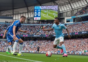 رحیم استرلینگ|منچستر سیتی 3 - 0 چلسی / لیگ برتر انگلستان