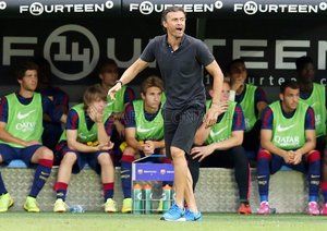 لوئیس انریکه|بارسلونا 0-1 ناپولی / دیدار دوستانه