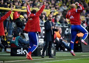 جوزپه گوآردیولا|بوروسيا دورتموند 0 - 1 بایرن مونیخ / بوندسلیگا