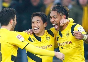 اوباميانگ - شینجی کاگاوا|فرایبورگ 0 - 3 بوروسيا دورتموند / بوندسلیگا