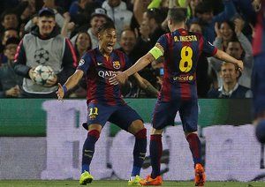 نیمار|بارسلونا 2 - 0 پاریس سن ژرمن / لیگ قهرمانان اروپا