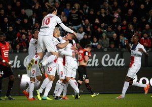 استادي رنز 1-3 پاریس سن ژرمن/هفته هجدهم