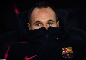 آندرس اینیستا|بارسلونا 5 - 0 اِلچه / جام حذفی اسپانیا