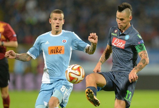 اسلوان براتيسلاوا	  0 - 2 	ناپولي/لیگ اروپا