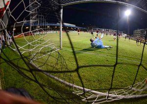 لحظه باز شدن دروازه وینر|آ اس رم 4-1 وینر /  دیدار دوستانه