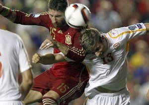 سرخیو راموس|اسپانیا 5 –1 مقدونیه / مقدماتی یورو 2016