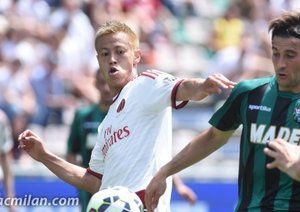 كيسوکه هوندا|ساسوئولو 3 - 2 میلان / سری آ