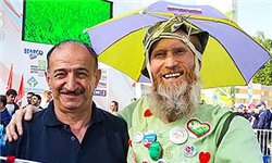 مراسم افتتاحیه جام جهانی فوتبال هنرمندان