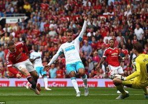 وین رونی|منچستر یونایتد 0 - 0 نیوکاسل / لیگ جزیره