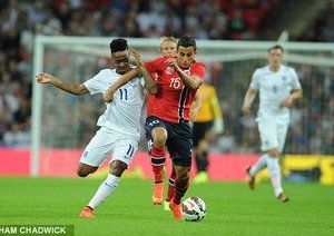 رحيم استرلینگ|انگلیس 1-0 نروژ / دیدار دوستانه