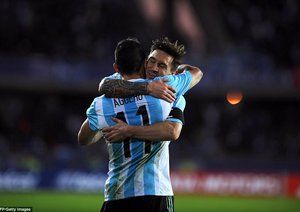 سرخیو آگوئرو - مسی|آرژانتین 2 - 2 پاراگوئه / کوپا آمریکا