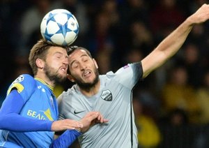 کونستانتینوس مانولاس|بیت بوریسوف 3 - 2 رم / لیگ قهرمانان