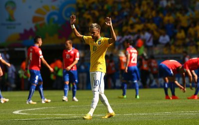 نیمار غایب احتمالی برزیل برابر کلمبیا