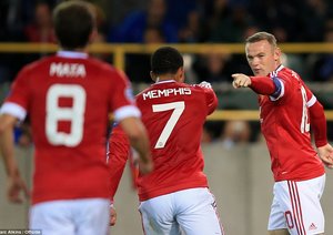 وین رونی|کلوب بُروژ 0 - 4 منچستر یونایتد / لیگ قهرمانان