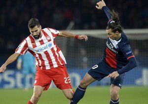 پاری سن ژرمن 2-1 المپیاکوس / گروه C لیگ قهرمانان اروپا|پاری سن ژرمن 2-1 المپیاکوس / گروه C لیگ قهرمانان اروپا