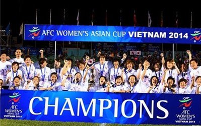 زنان ژاپن قهرمان جام ملت‌های آسیا شدند