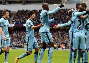 داوید سیلوا|منچستر سیتی 3 - 0 کریستال پالاس / لیگ جزیره