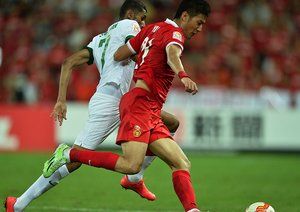 تقابل دو بازیکن|عربستان 0 - 1 چین / جام ملت های آسیا 2015