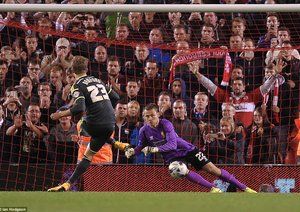 پاتریک بامفورد|لیورپول 2-2 میلزبورو / جام اتحادیه