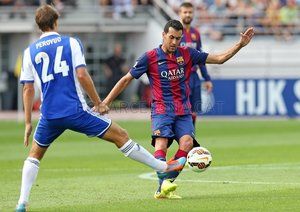 سرخیو بوسکتس|بارسلونا 6-0 اچ‌جی‌کا هلسینکی / دیدار دوستانه