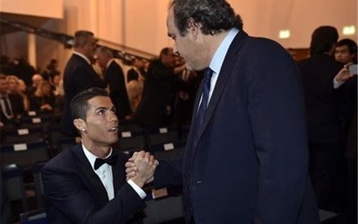 مصالحه پلاتینی با رونالدو با فرستادن نامه