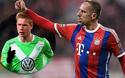 ریبری از پیوستن دی‌بروین به بایرن و رابطه‌اش با روبن می‌گوید