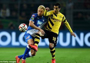 هنريخ مخیتاریان|بوروسيا دورتموند 3 - 2 هوفنهايم / جام حذفی