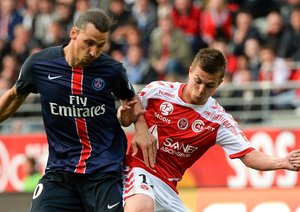 زلاتان ایبراهیموویچ|ریمز 1 - 1 پاریس سن ژرمن / لوشامپیونه / گزارش تصویری